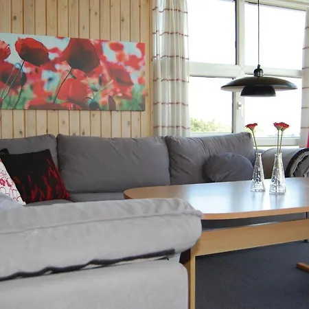 Casa Frente A La Playa En Hvide Sande Con Sauna Сasa de vacaciones *